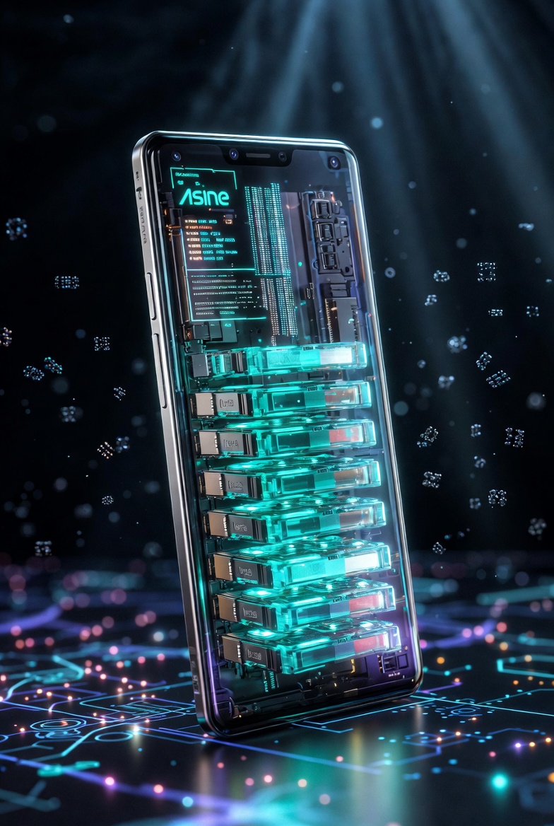 ASINE SSD-powered phone