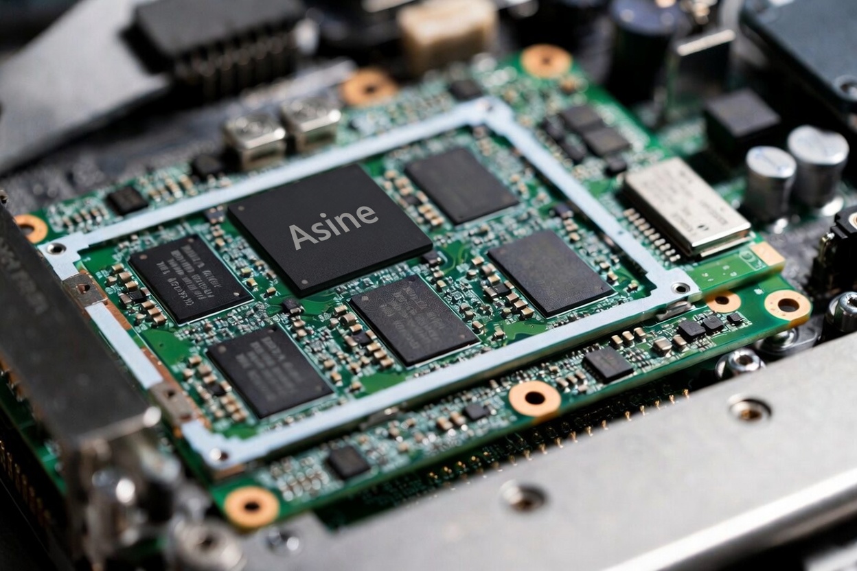 ASINE Grade-A NAND assembly — Class-3 PCB