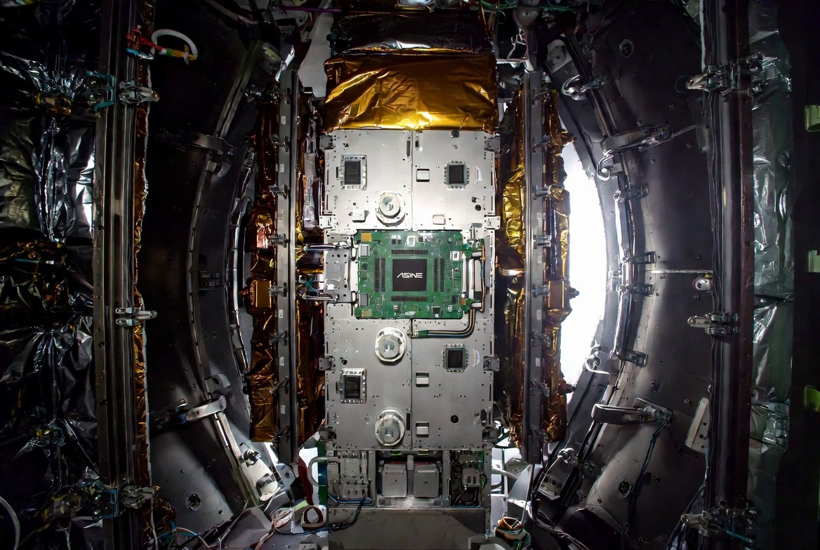 ASINE ruggedized storage — orbital deployment environment